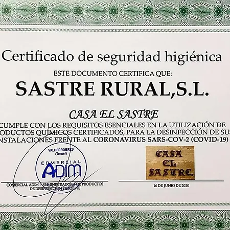 Casa El Sastre Ii Сasa de vacaciones *